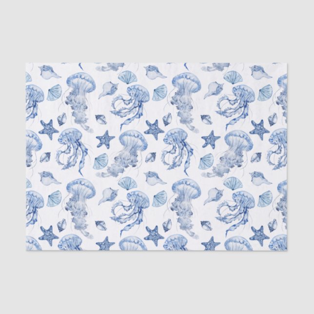 At The Shore Tissue Paper (Front)