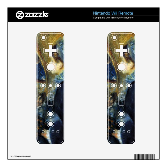 At the theatre by Pierre Renoir Skins For Wii Remotes