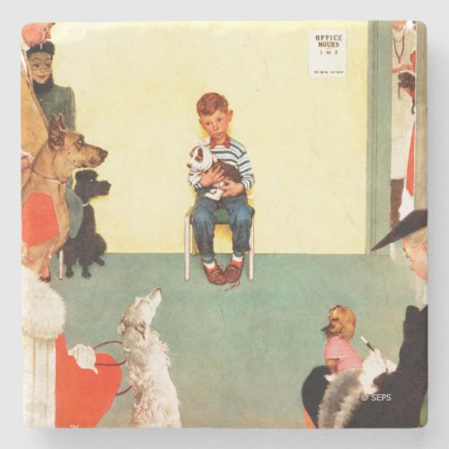 At The Vets by Norman Rockwell