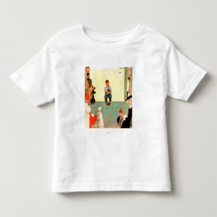 At The Vets by Norman Rockwell Toddler T-shirt