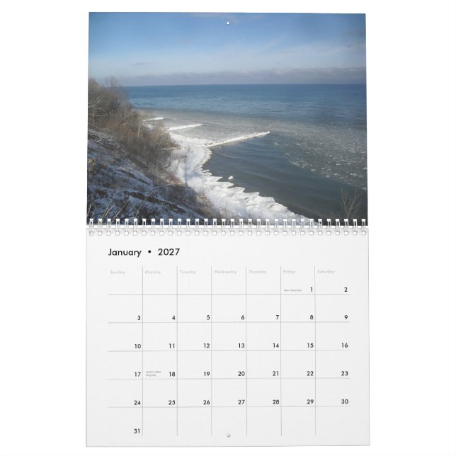 At the Waters Edge by Scott S. Jones Calendar (Jan 2027)