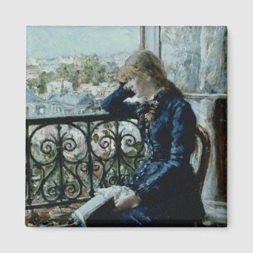 At the Window 1881 Magnet