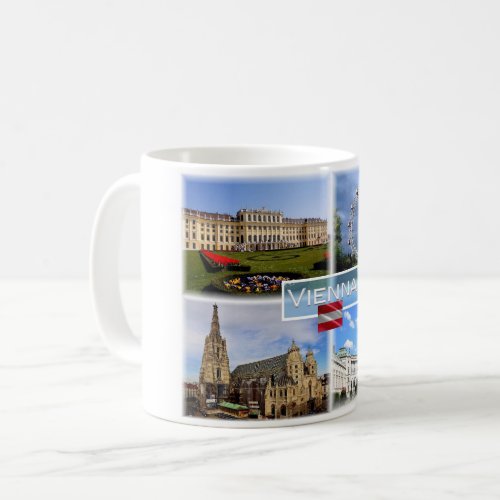 AT Vienna _ Schloss Schonbrunn _ Prater Fnfair _ Coffee Mug