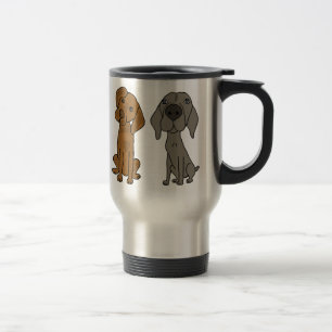 AT- Weimaraner and Pointer Travel Mug