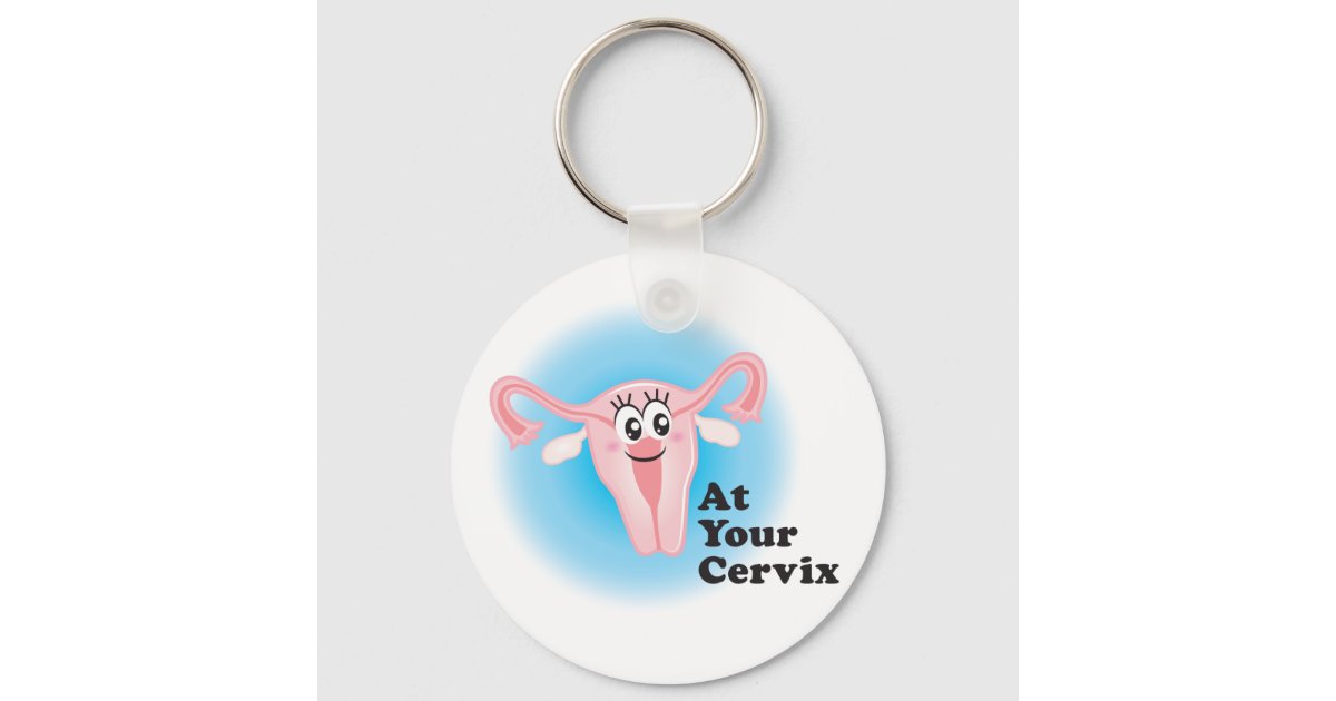 At Your Cervix Uterus Badge Reel Nurse Badge Reel Health 