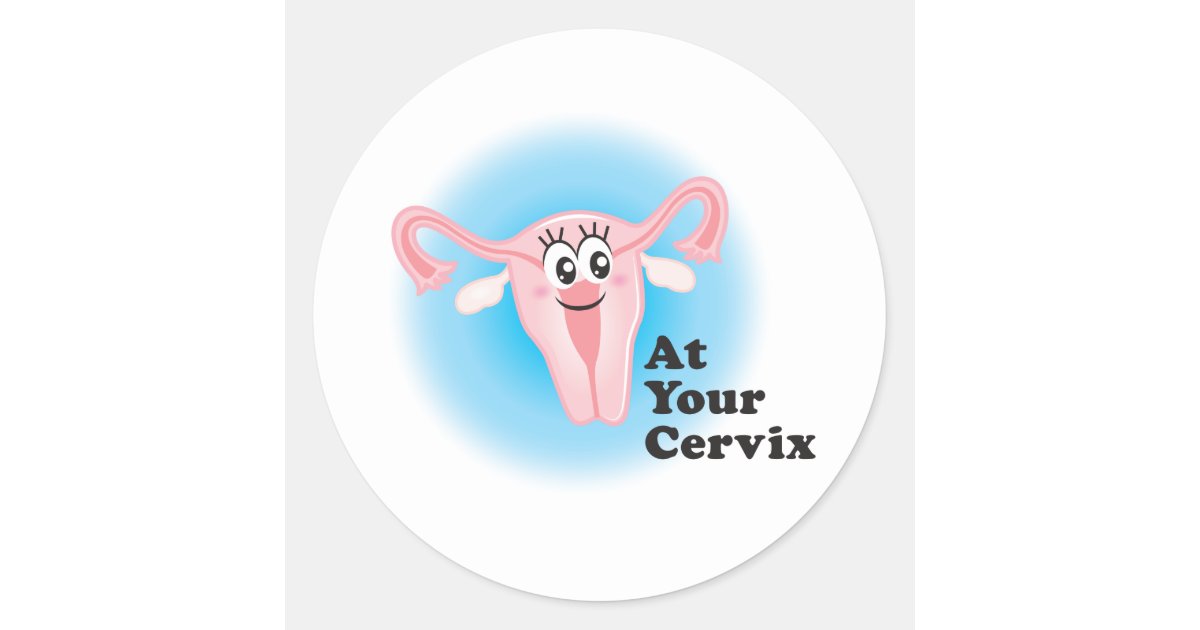 At Your Cervix Stickers Zazzle