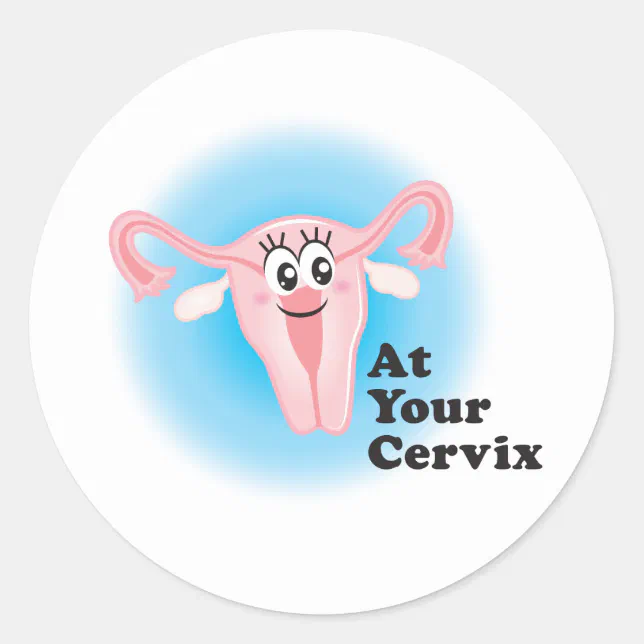 At Your Cervix Uterus Badge Reel Nurse Badge Reel Health 