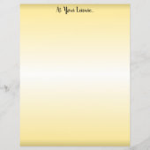 At Your Leisure - (Front)