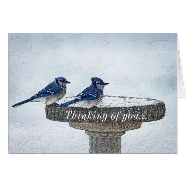 At Your Side Through The Storm Thinking Of You Cards (Front Horizontal)