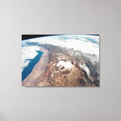 Atacama Desert And Salt Flats In The Andes Canvas Print