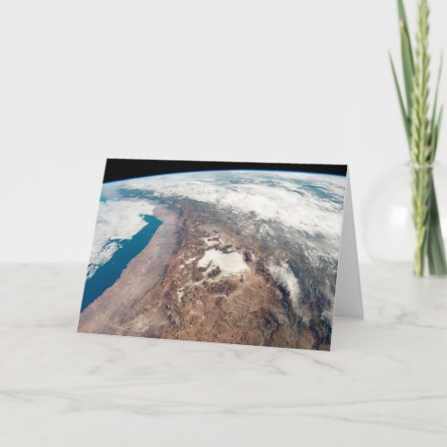Atacama Desert And Salt Flats In The Andes Card