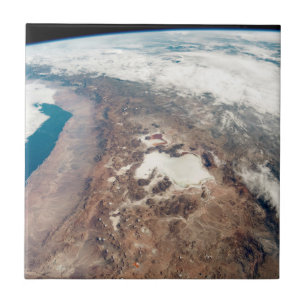 Atacama Desert And Salt Flats In The Andes Ceramic Tile