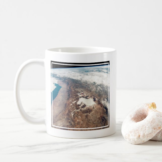 Atacama Desert And Salt Flats In The Andes Coffee Mug (With Donut)