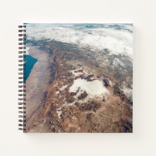 Atacama Desert And Salt Flats In The Andes Notebook