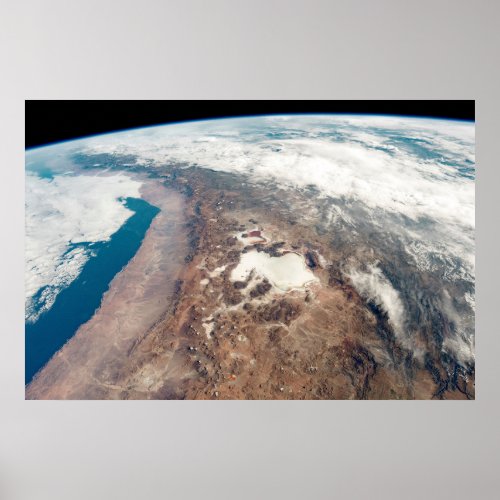 Atacama Desert And Salt Flats In The Andes Poster