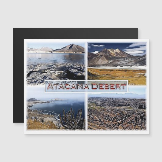 Atacama Desert - Chile - Mosaic - (Front/Back)