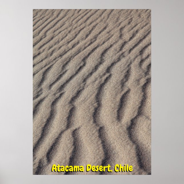 Atacama Desert, Chile Poster (Front)