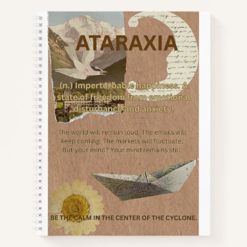 Ataraxia Spiral Notebook