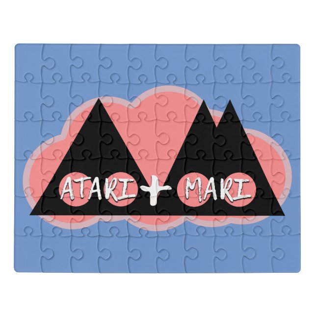 ATARI+MARI Logo Puzzle (Puzzle Horizontal)
