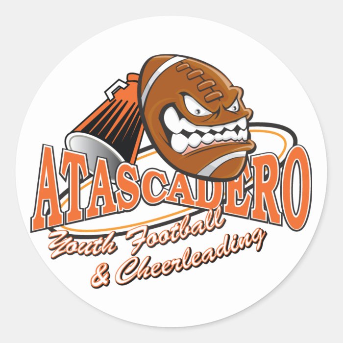 Atascadero Youth  Football and Cheer Stickers