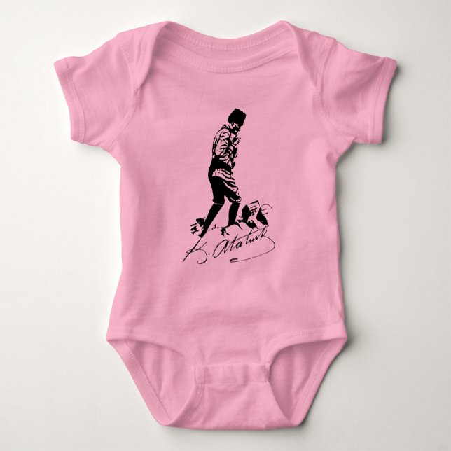 Ataturk Baby Bodysuit (Front)