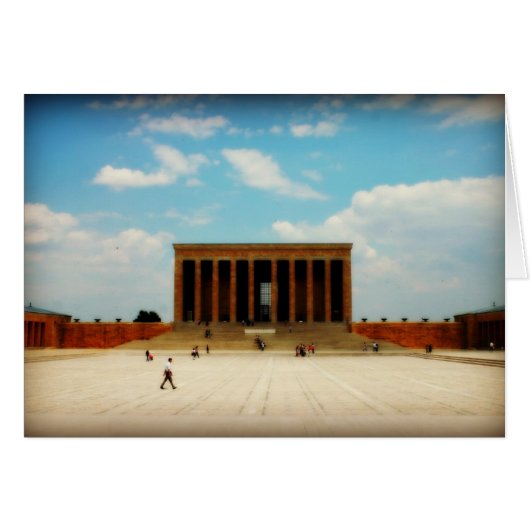 Ataturk Memorial in Ankara Cards (Front Horizontal)