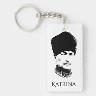 Ataturk Personalized Keychain