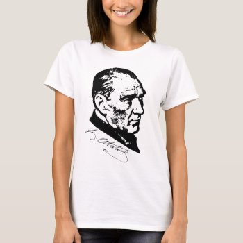 Ataturk T-shirt by GrooveMaster at Zazzle