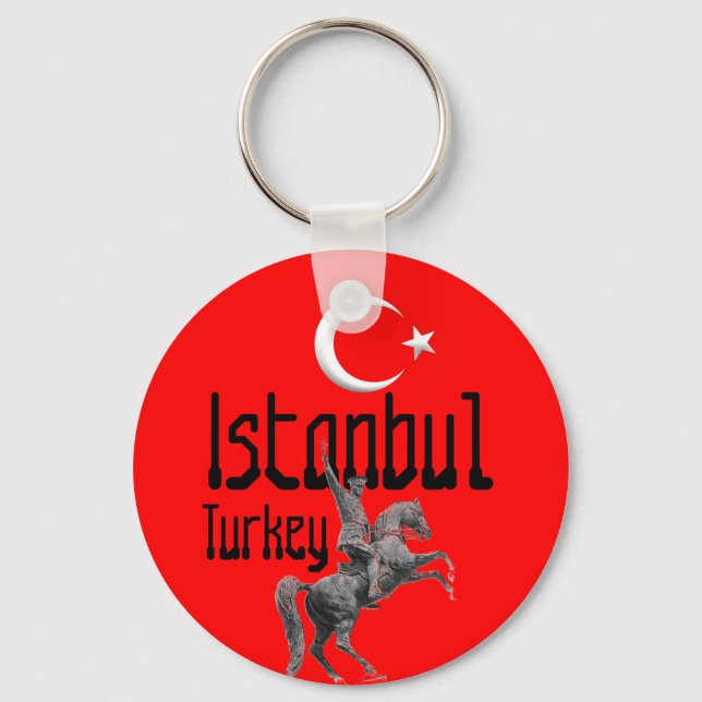Ataturk - Turkey Keychain (Front)