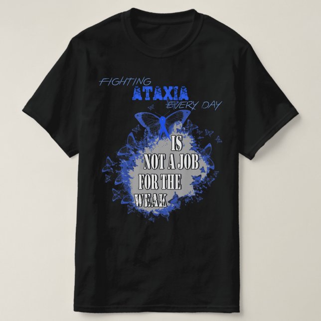 Ataxia Awareness T-Shirt22  T-Shirt (Design Front)