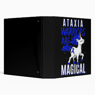 Ataxia Movement Disorder Dystaxia Friedreich's Uni 3 Ring Binder