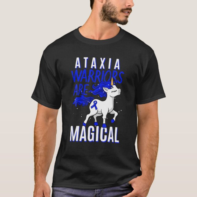 Ataxia Movement Disorder Dystaxia Friedreich's Uni T-Shirt (Front)