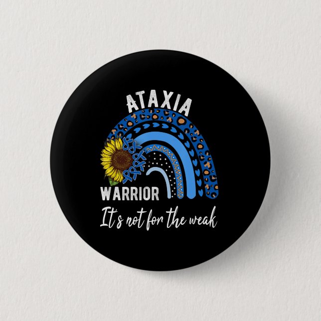 Ataxia shirts, awareness shirts T-Shirt1  Button (Front)