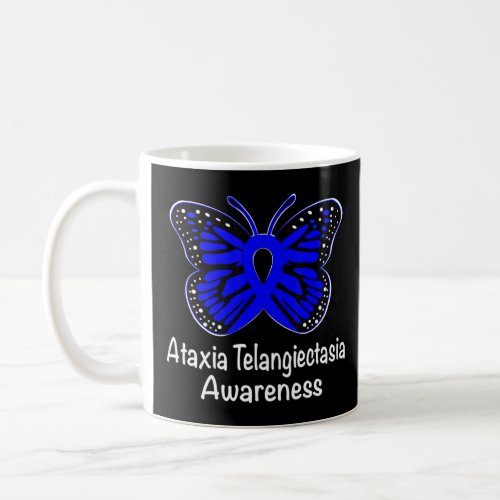 Ataxia Telangiectasia Awareness Warrior Support Bl Coffee Mug