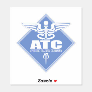 ATC (Athletic Trainer Certified) diamond Sticker