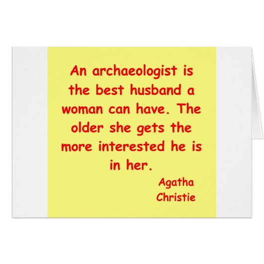 atchaeologist husband cards (Front Horizontal)