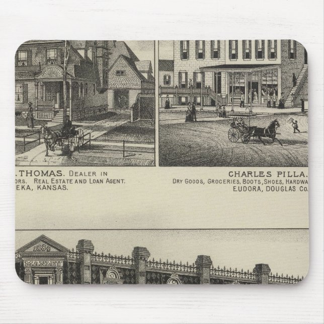 Atchison, Kansas Mouse Pad (Front)