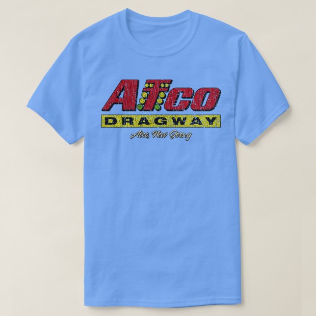 Atco Dragway Xmas Tree 1960 T-Shirt (Design Front)