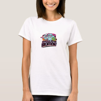 Ate my vacation!  Smaller version T-Shirt