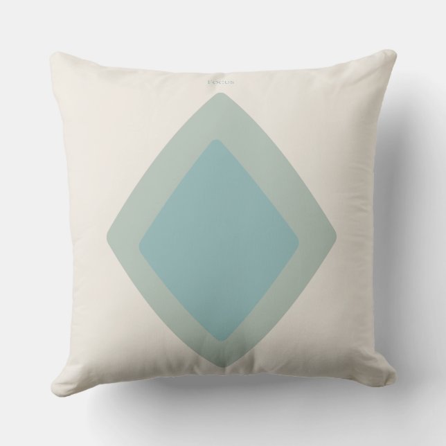 Atelier No. 02 – Diamond Throw Pillow (Back)