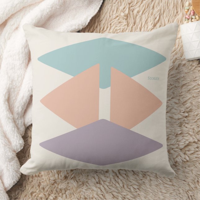 Atelier No. 06 – Layers Throw Pillow (Blanket)