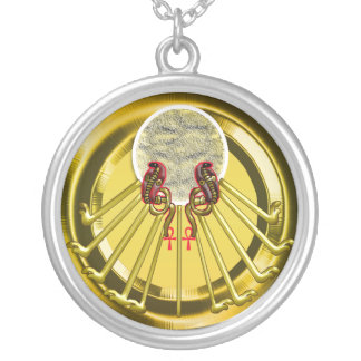 aten silver plated necklace