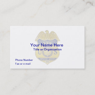 ATF Badge Business Card