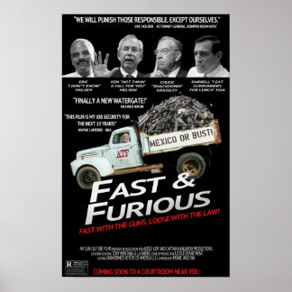 ATF Operation Fast & Furious Poster