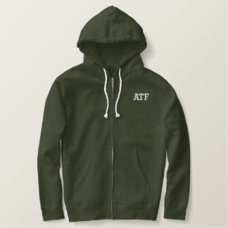 ATF STYLE EMBROIDERED HOODIE