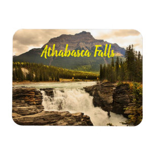 Athabasca Falls Canada stylized Magnet