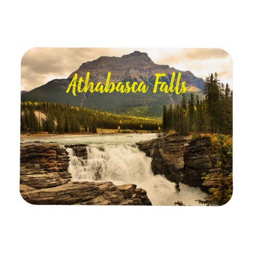 Athabasca Falls Canada stylized Magnet