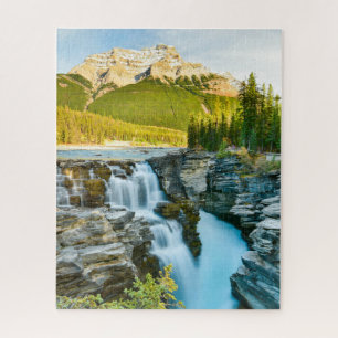 Athabasca Falls, Jasper National Park, Canada Jigsaw Puzzle