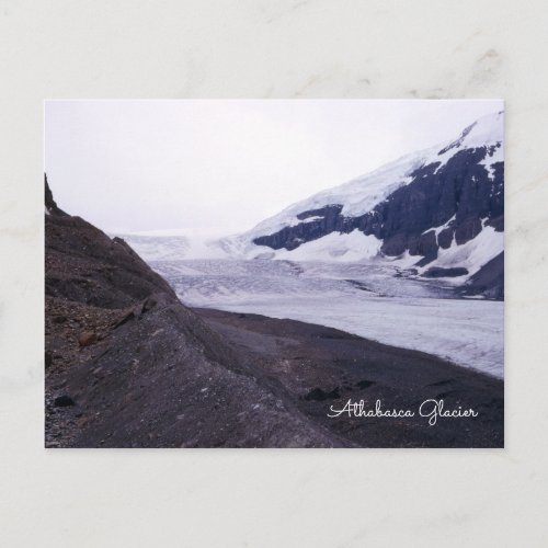 Athabasca Glacier Columbia Icefield Alberta Canada Postcard
