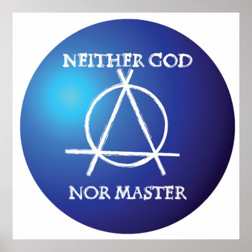 Atheism Badge Poster